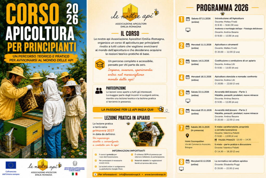 corso apicoltura principianti 2026